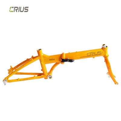 Fornecer Mini Light Weight Fold Up 14 polegadas bicicleta dobrável com acabamento brilhante estrutura de liga