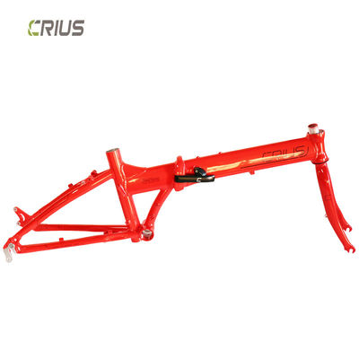 Fornecer Mini Light Weight Fold Up 14 polegadas bicicleta dobrável com acabamento brilhante estrutura de liga