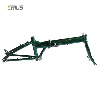 Fornecer Mini Light Weight Fold Up 14 polegadas bicicleta dobrável com acabamento brilhante estrutura de liga