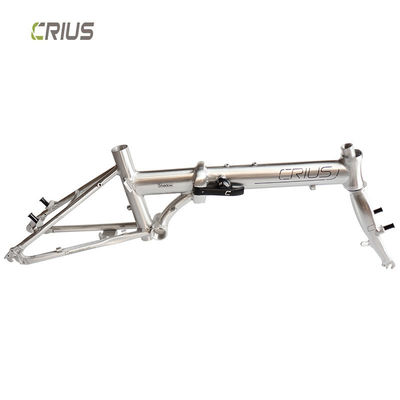 Cor personalizada Crius 16 polegadas Quadro de bicicleta dobrável com 2300g de peso e V freio / D freio