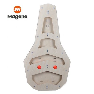 PU Couro Home Trainer Bike Indoor Rocking Board Placa de treino de bicicleta para Tacx NEO