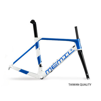 44/47/50/53/56/59cm Full Suspension Carbon Frame Road Bike para requisitos do cliente