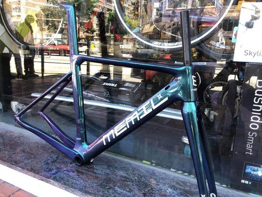 44/47/50/53/56/59cm Full Suspension Carbon Frame Road Bike para requisitos do cliente