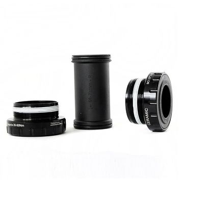 68-73mm AL7075 Alumínio PE Rolamentos Cerâmicos 24mm Press-Fit Rodoviário Bicicleta dobrável Bracket inferior