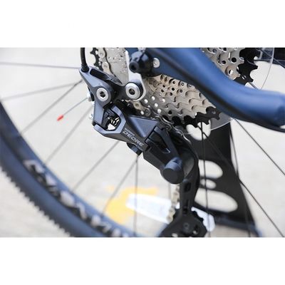 MTB de bicicleta de montanha dobrável com capacidade de carga de 150 kg e suspensão completa de 27,5 polegadas