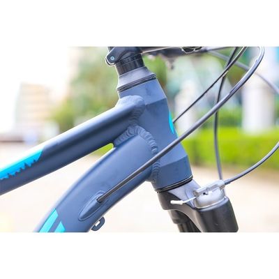 MTB de bicicleta de montanha dobrável com capacidade de carga de 150 kg e suspensão completa de 27,5 polegadas