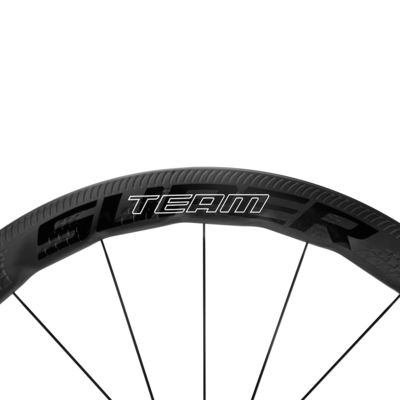 Fibra de carbono Superteam Road Bike Wheel Set 25mm Largura 50mm Profundidade Hubs de Rolamentos Cerâmicos