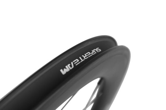 Superteam 38mm Road Wheelset com sistema de travagem em V e R13 Black Hub Elbow