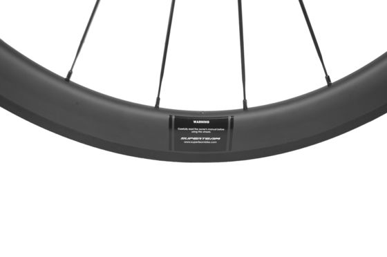 Superteam Wheelset de fibra de carbono A atualização perfeita para lâminas de bicicleta abertas e V freio