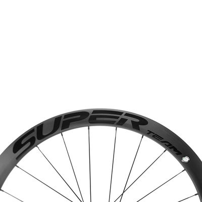 Superteam Tubeless Tubular 25mm Bicicleta Reims Fibra de Carbono Wheelset para bicicleta de estrada