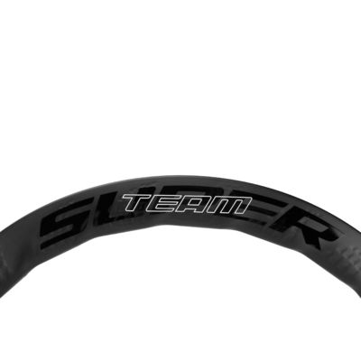 Superteam 50mm Clincher Fibra de Carbono Roda Conjunto 25mm Larga Borda Freio Ciclismo Bicicleta Roda