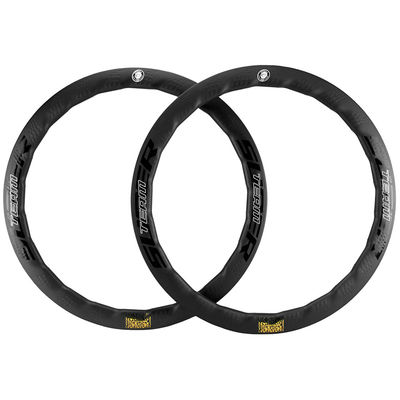 Superteam 50mm Clincher Fibra de Carbono Roda Conjunto 25mm Larga Borda Freio Ciclismo Bicicleta Roda