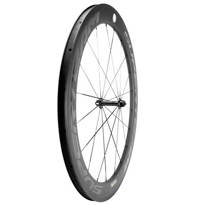 Rodas de bicicleta de fibra de carbono de 45 mm personalizáveis 700c 20 24h R13 Hub Rodas de carbono