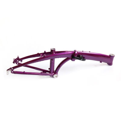 Quadro de bicicleta leve de liga de alumínio de 20 "para peças de bicicleta Crius Design dobrável