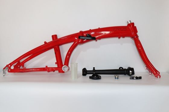 Quadro de bicicleta leve de liga de alumínio de 20 "para peças de bicicleta Crius Design dobrável