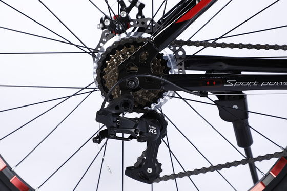Upland 24 Velocidades Ferro Quadro Mountain Bike com Ltwoo A3 Gear e Sus Forks fechável