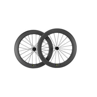 1300 kg 451 Carbono Roda de bicicleta sem tubo Ultra leve Toray Material de fibra de carbono
