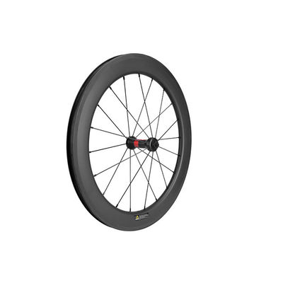 1300 kg 451 Carbono Roda de bicicleta sem tubo Ultra leve Toray Material de fibra de carbono