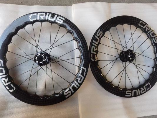 BMX Carbon Wheelset 1.8kg Peso para Crius Bicicleta dobrável Desempenho duradouro
