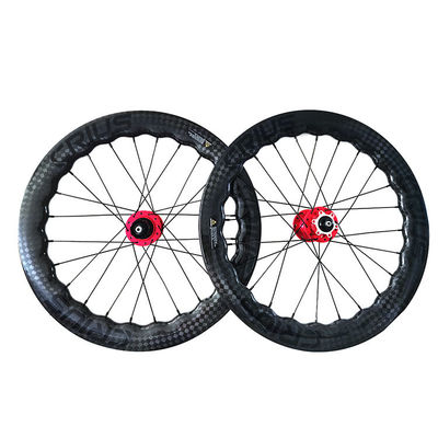 24-30h 20 polegadas 451 Carbon Wheelset Foldable Bicicleta Wheelset Clincher Disco Frenador Carbono Plegavel rodas de bicicleta