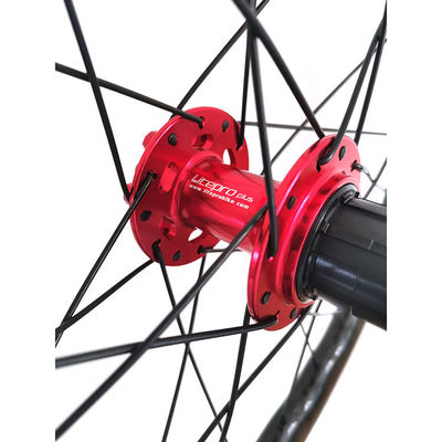 24-30h 20 polegadas 451 Carbon Wheelset Foldable Bicicleta Wheelset Clincher Disco Frenador Carbono Plegavel rodas de bicicleta