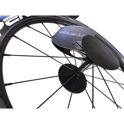 Preta 451 Brake de borda 3K brilhante Cerâmica Hub de rolamento Lâmina Spokes Superteam Wheelset de carbono