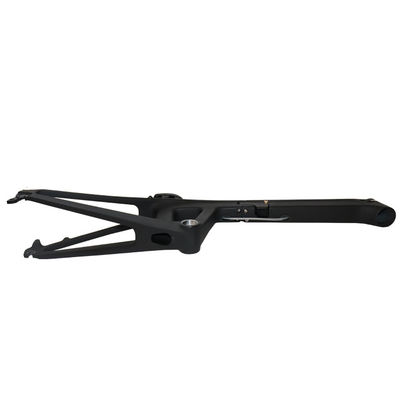 Quadro de bicicleta de carbono de 20 polegadas elegante com modo de processamento de superfície brilhante e pressfit BB92mm