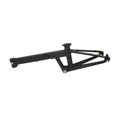 Quadro de bicicleta de carbono de 20 polegadas elegante com modo de processamento de superfície brilhante e pressfit BB92mm
