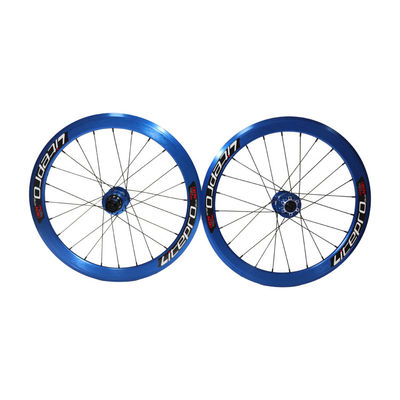 451 Disco travão Alumínio liga Roda de bicicleta Roda de bicicleta Clincher 24-30h Spoke Hole