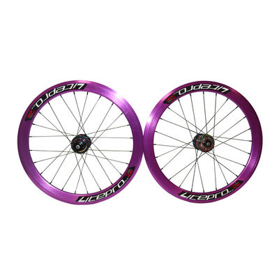 451 Disco travão Alumínio liga Roda de bicicleta Roda de bicicleta Clincher 24-30h Spoke Hole