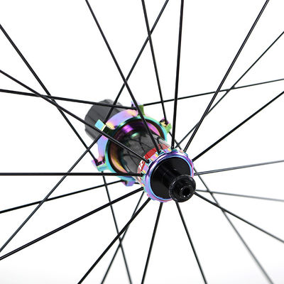 700c Wheel Set 24/24 Holes Retrospective Rim Brake ou Rim Carbon Hub para e desempenho