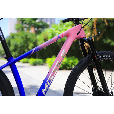 Bicicleta de montanha de construção de fibra de carbono para adultos
