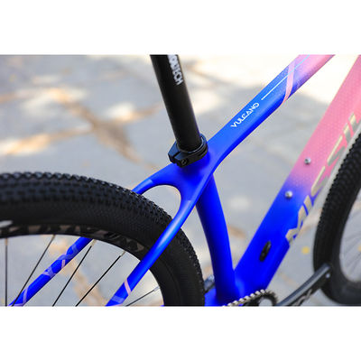 Bicicleta de montanha de construção de fibra de carbono para adultos