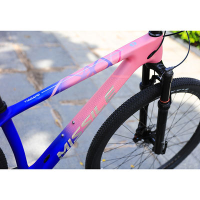Bicicleta de montanha de construção de fibra de carbono para adultos