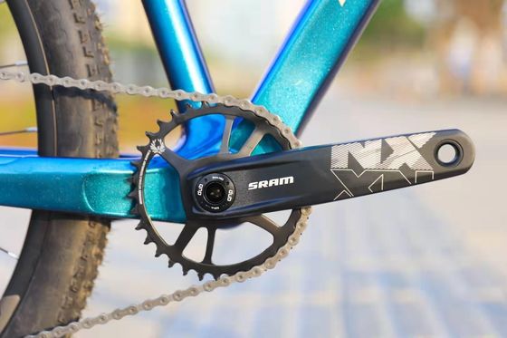 Acessível 11 velocidade mountain bike com suspensão de garfo e estrutura dura não-amortizador traseiro