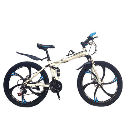 Bicicleta de montanha de 21 velocidades de 26 polegadas de aço com conjunto de descolagem