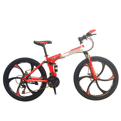Bicicleta de montanha de 21 velocidades de 26 polegadas de aço com conjunto de descolagem