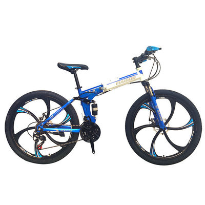 Bicicleta de montanha de 21 velocidades de 26 polegadas de aço com conjunto de descolagem