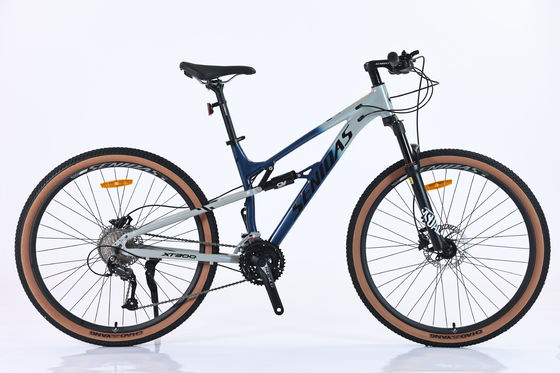 Bicicleta de montanha de cauda macia com manilha de alumínio