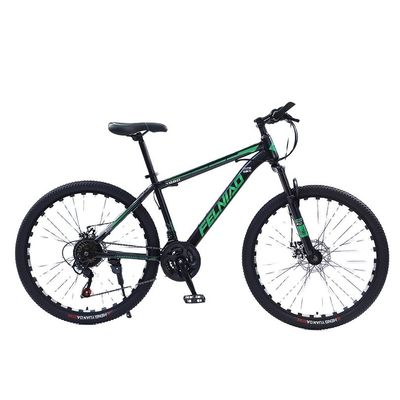 Ponto de entrada de descoberta de bicicleta de montanha para adultos com material de garfo de aço