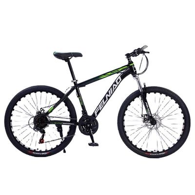 Bicicleta de montanha de estrutura de alumínio com capacidade de carga de 100 kg e sistema de travagem hidráulico Shimano