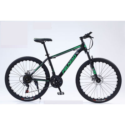 Bicicleta de montanha de estrutura de alumínio com capacidade de carga de 100 kg e sistema de travagem hidráulico Shimano