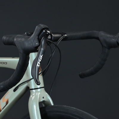 18 velocidade cópia de carbono de soldagem quadro estrada bicicleta disco desempenho do travão e conforto