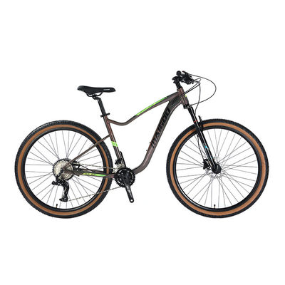 29" Suspensão Alumínio Alumínio Quadro Bicicleta 2 * 11s Pneus de parede de pele MTB