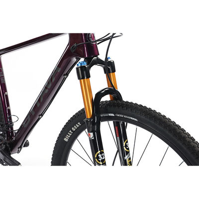 29" Bicicleta de montanha de fibra de carbono com peças de corte Shimano 22s