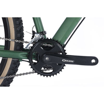 30.5 polegadas Bicicleta de montanha Alumínio estrutura de liga de 18 velocidades engrenagens mecânicas disco de freio conjunto