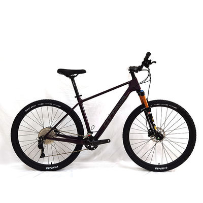 Bicicleta de estrada de fibra de carbono leve com engrenagens de velocidade única