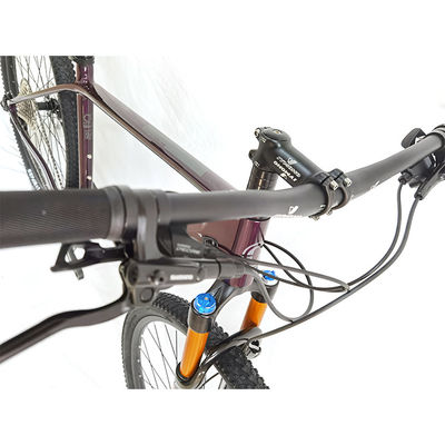 Bicicleta de estrada de fibra de carbono leve com engrenagens de velocidade única