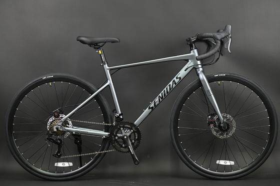 Bicicleta de estrada de 2×7 velocidades personalizável Bicicleta de estrada personalizável por atacado Bicicleta de estrutura de alumínio acessível Bicicleta de estrada de transporte urbano leve