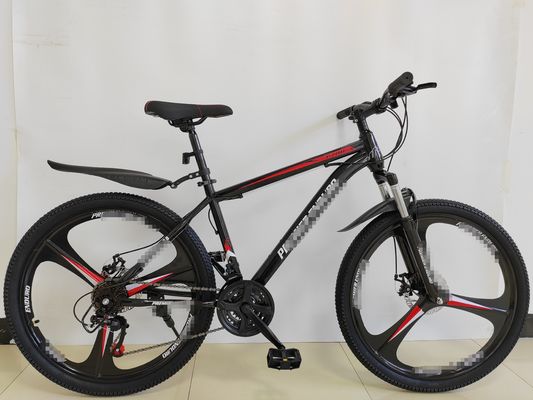 Bicicleta de montanha barata de 26 polegadas e 21 velocidades Bicicleta de montanha MTB de 26 polegadas durável aro de peça única MTB de 21 velocidades com roda de peça única pedido em massa